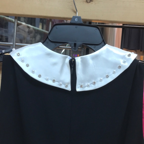 Betsy Johnson dress lined dress black/white,NWT - Picture 6 of 16